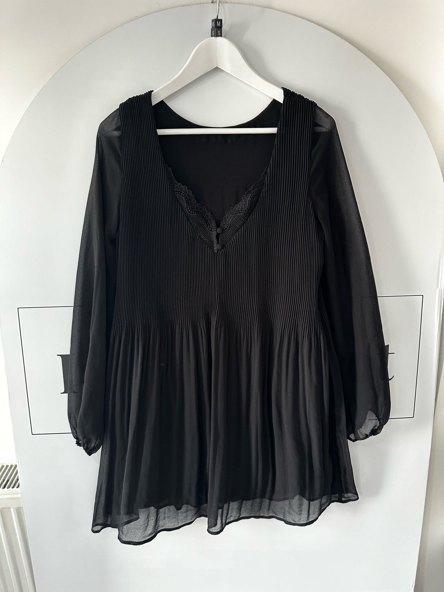 Sezane Black Dress - 8