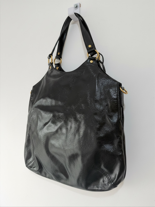 Preloved YSL Yves Saint Laurent Tote Bag Patent Leather