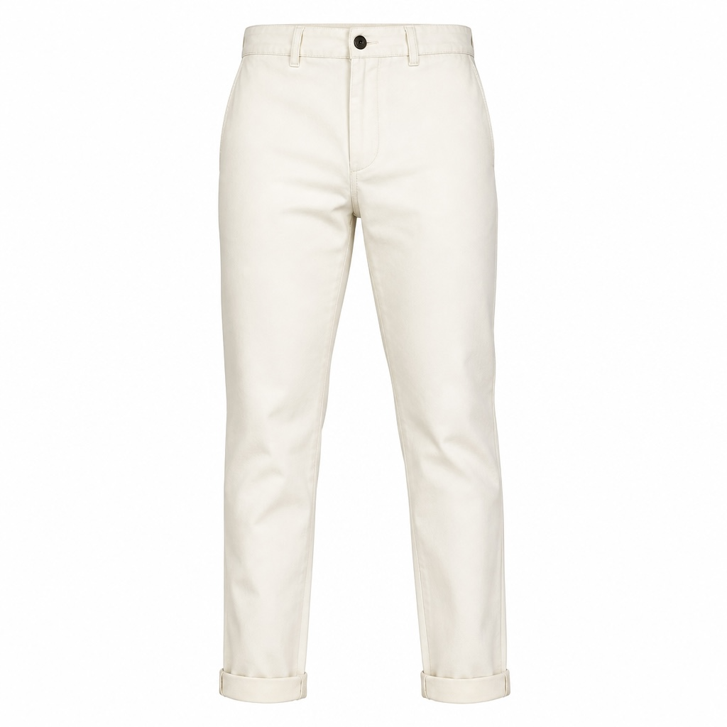 Preloved White Pinko Trousers, Size 46 - UK 14