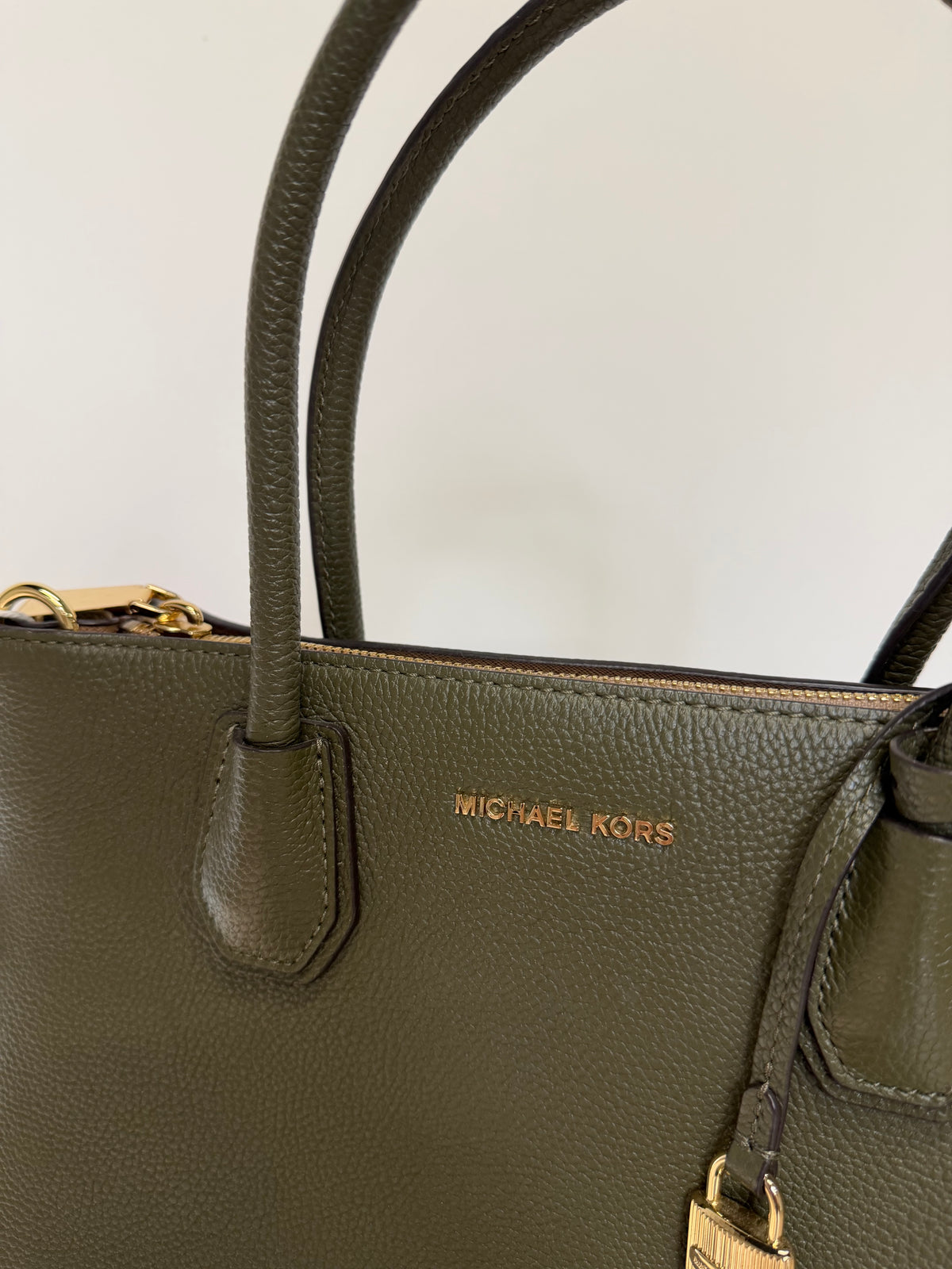 Preloved Michael Kors Handbag Khaki
