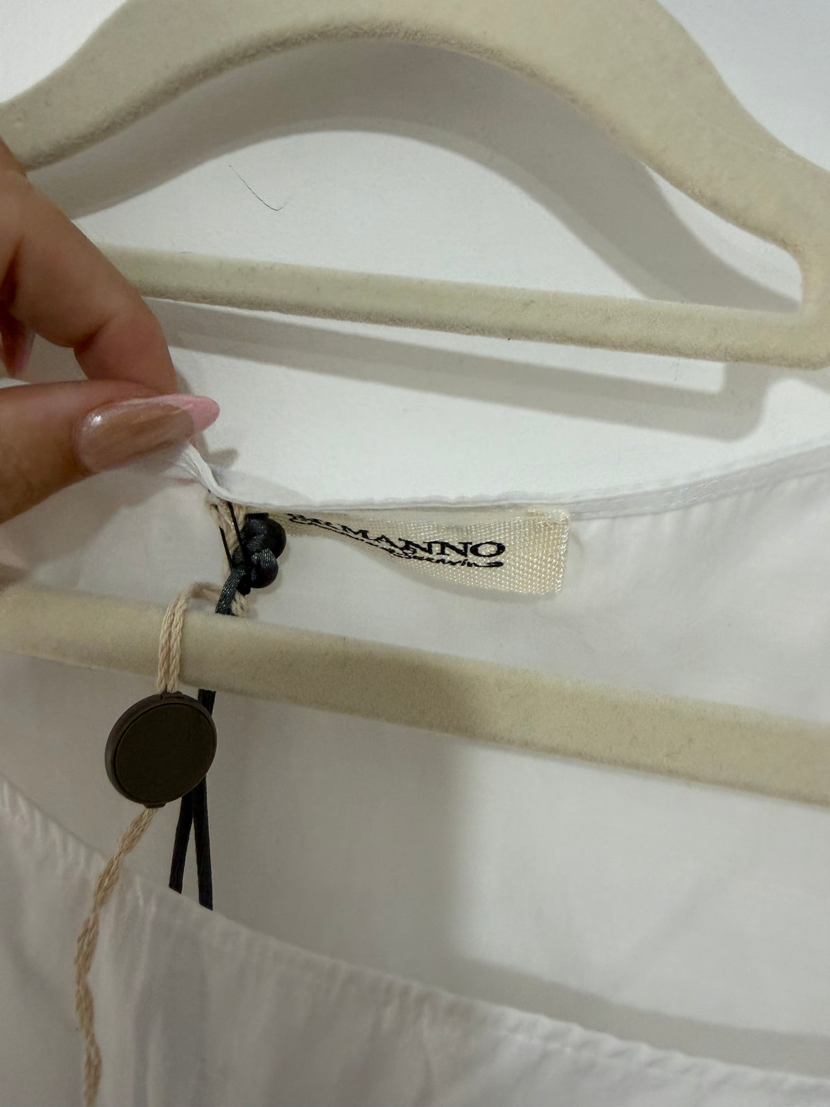 Preloved Top Ermanno Size 10 White
