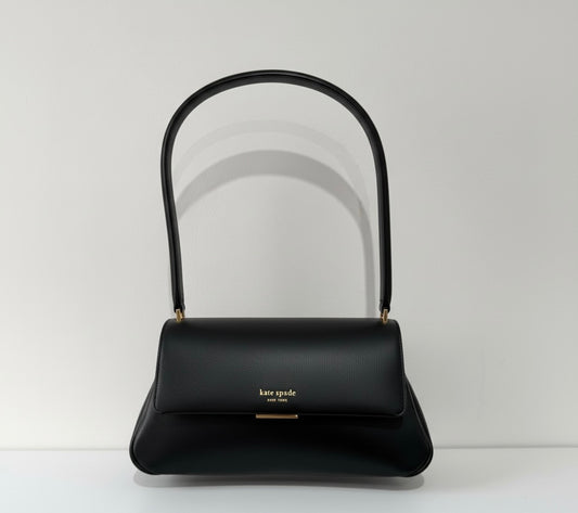 Pre-Owned, but New Black Kate Spade new york grace leather shoulder bag