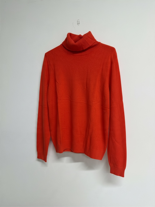 BNWT M&S Turtleneck Jumper Size UK 14 Red