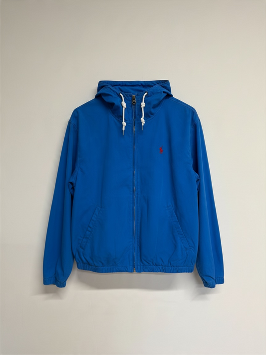 Preloved Polo Ralph Lauren Windbreaker Size Medium Blue