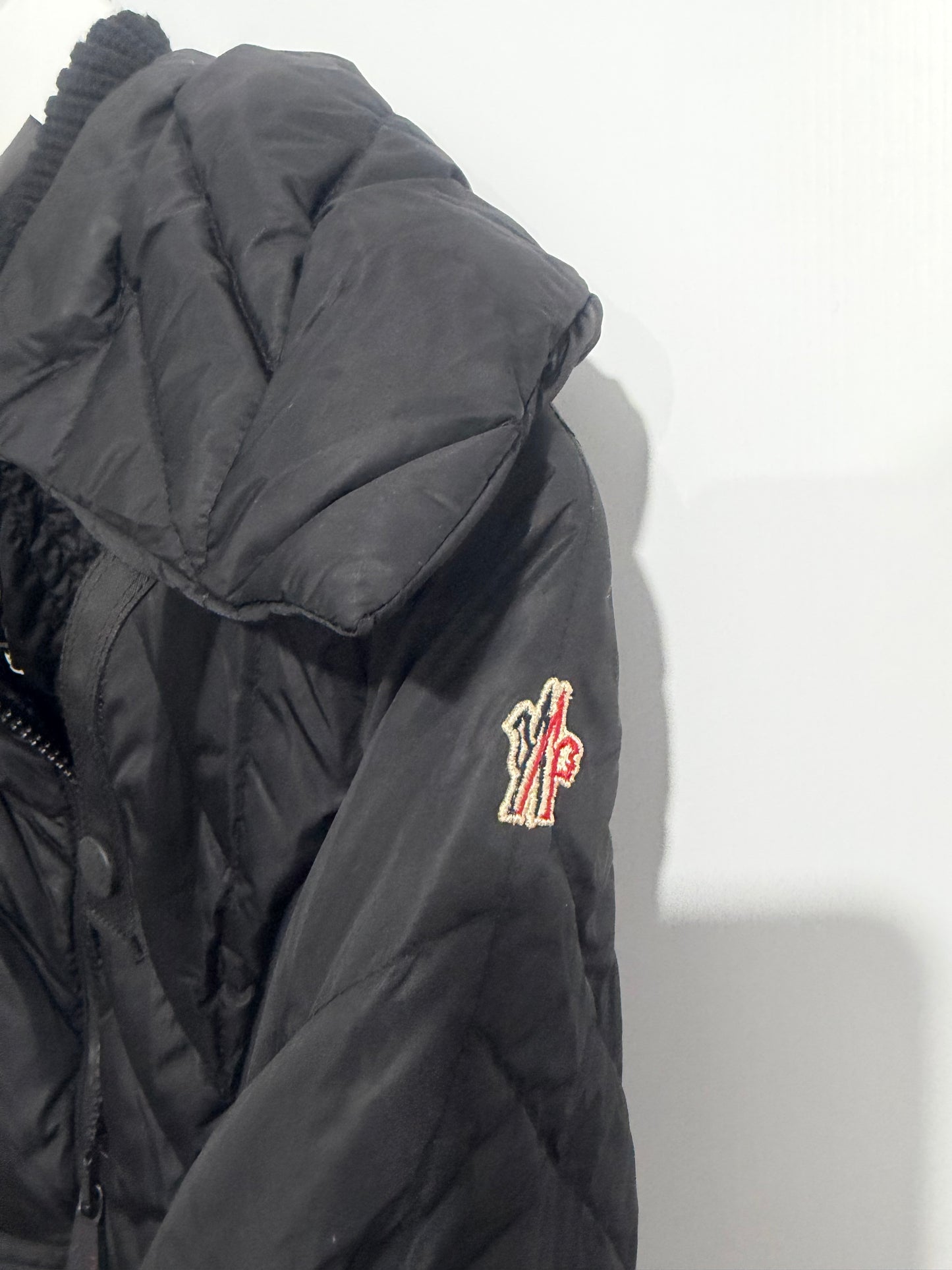 Black Moncler Coat, XS