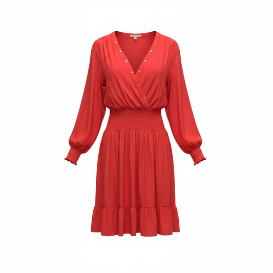 Pre-Loved Coral Naia Dress, M, BNWT