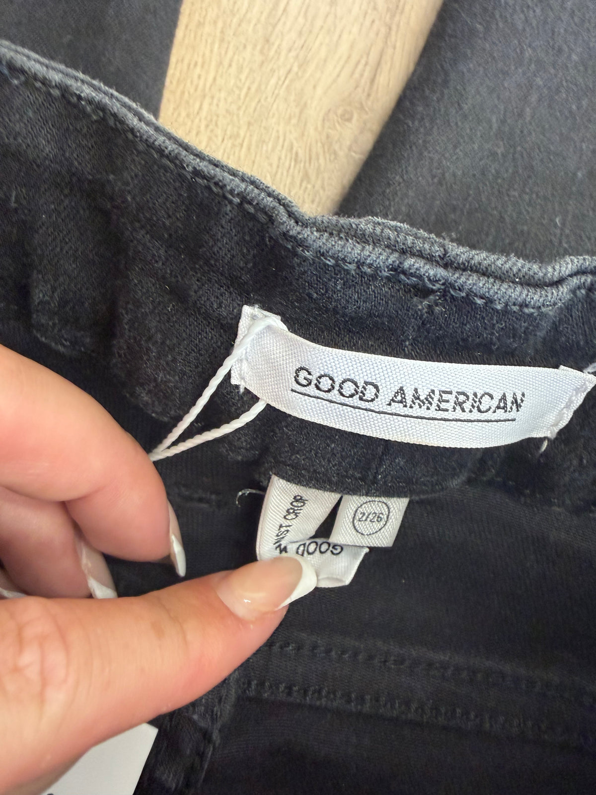 Preloved Good American Jeans Waist 26 Black