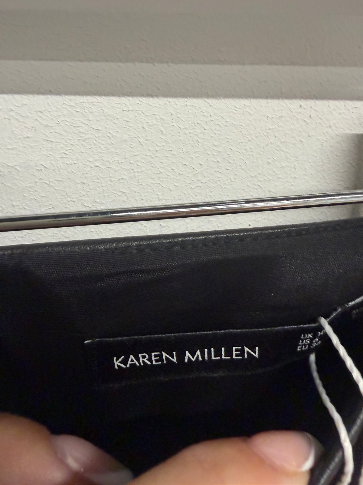 Preloved Karen Millen Skirt Size 10 Black