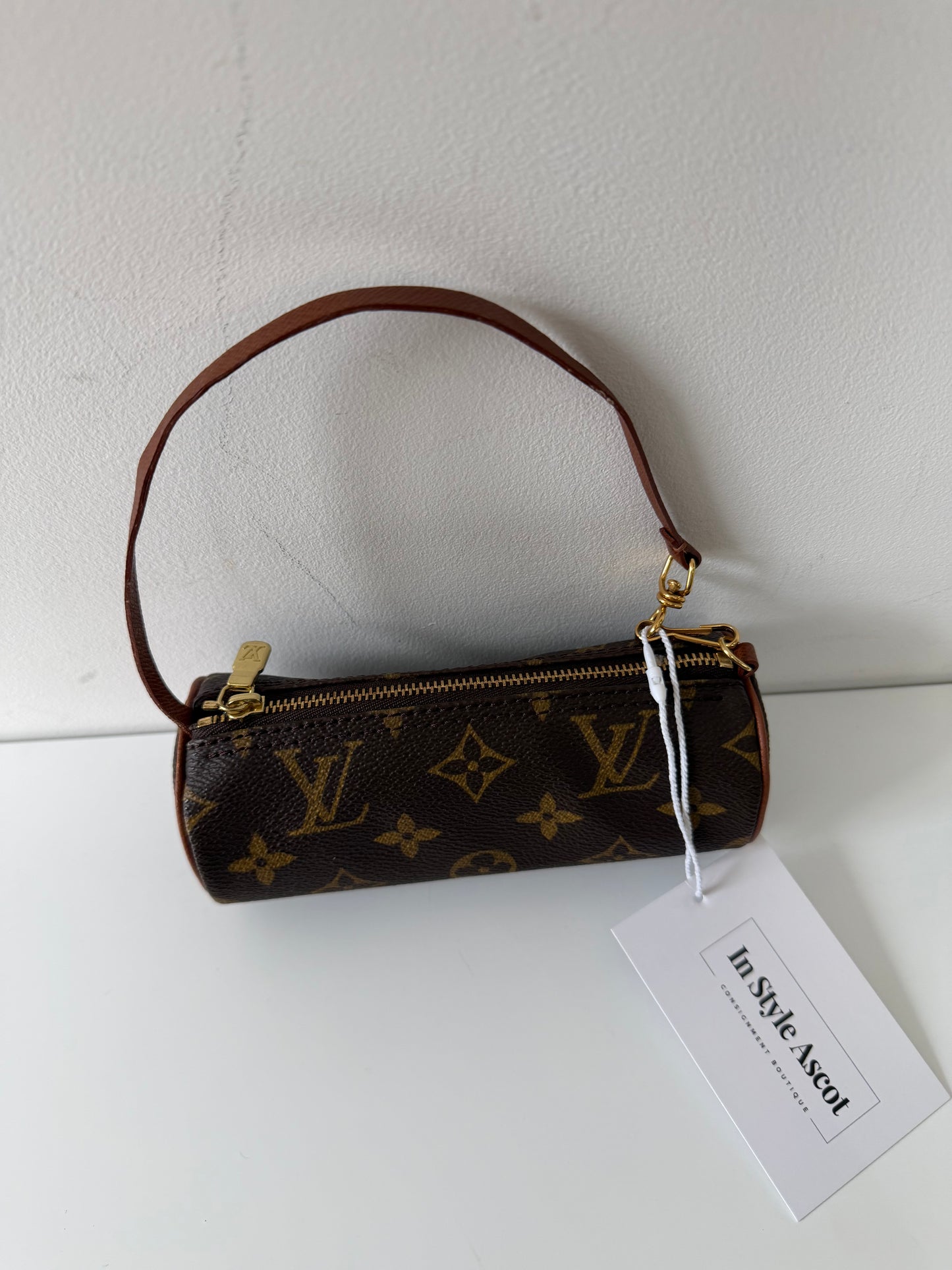 Pre-owned, Monogram Louis Vuitton Mini Papillon Pouch Bag