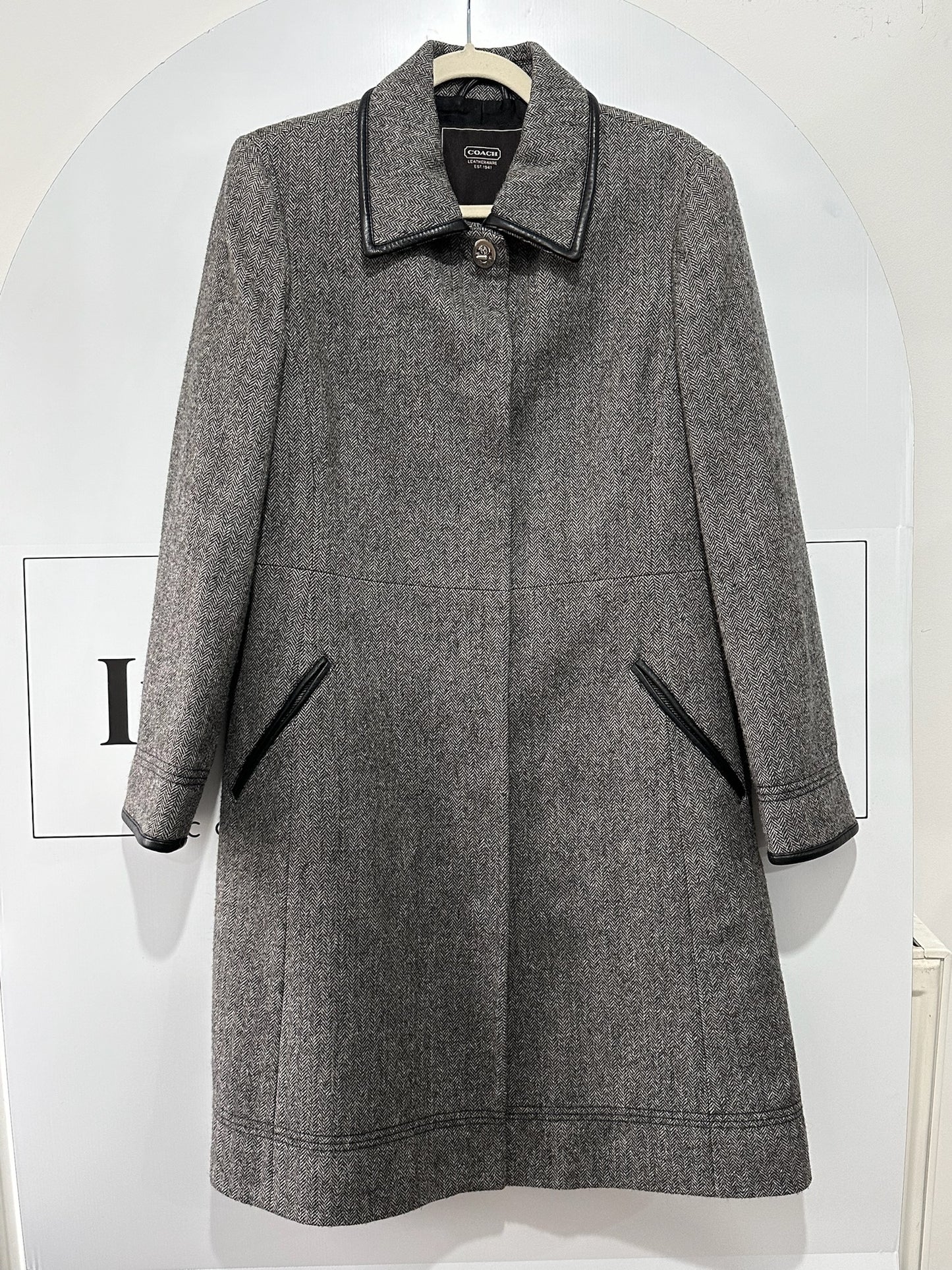 Grey Coach Coat, Large