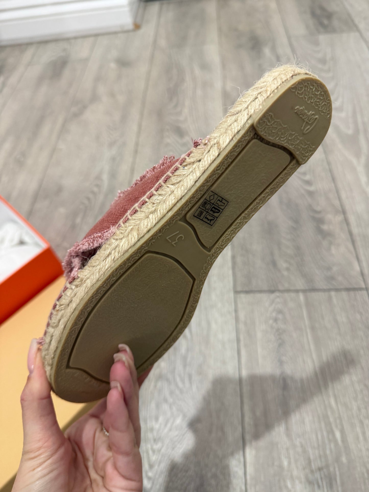 Pink Castaner Sliders, Brand New, Pre-owned, Size 4