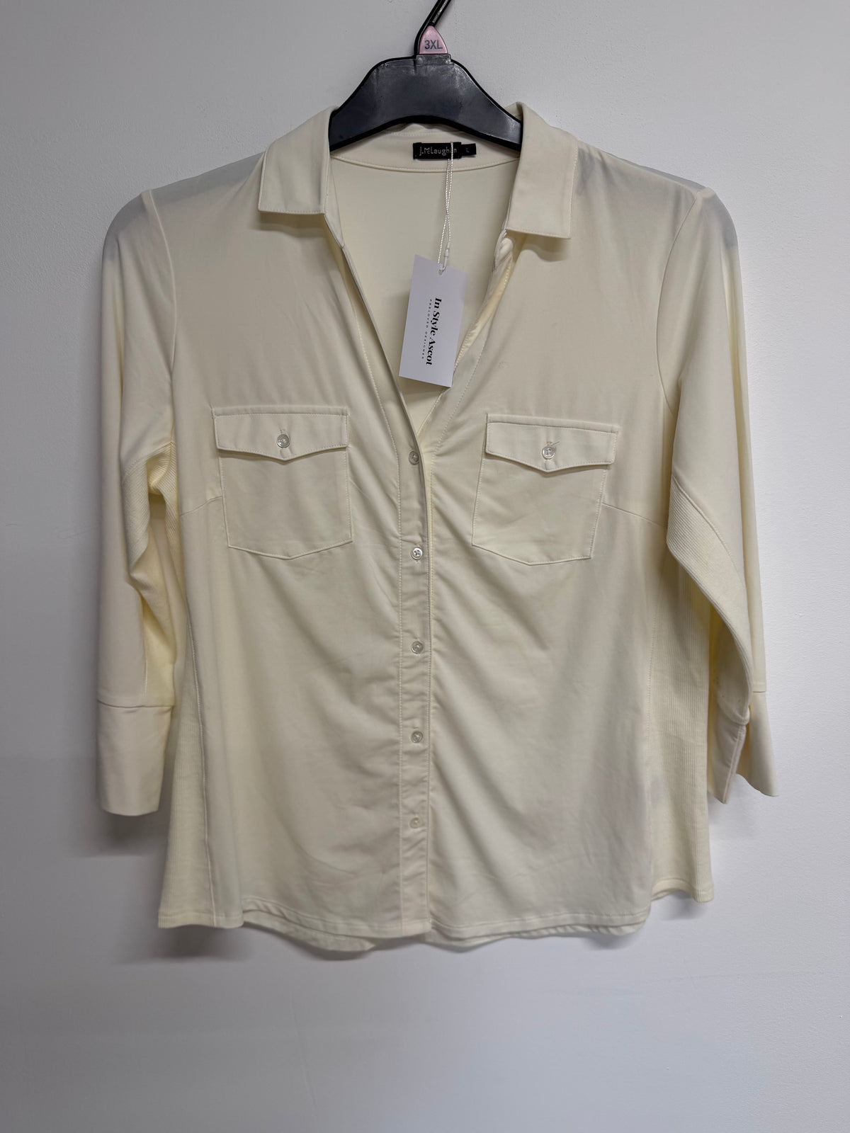 Preloved J.McLaughlin Blouse Large Cream