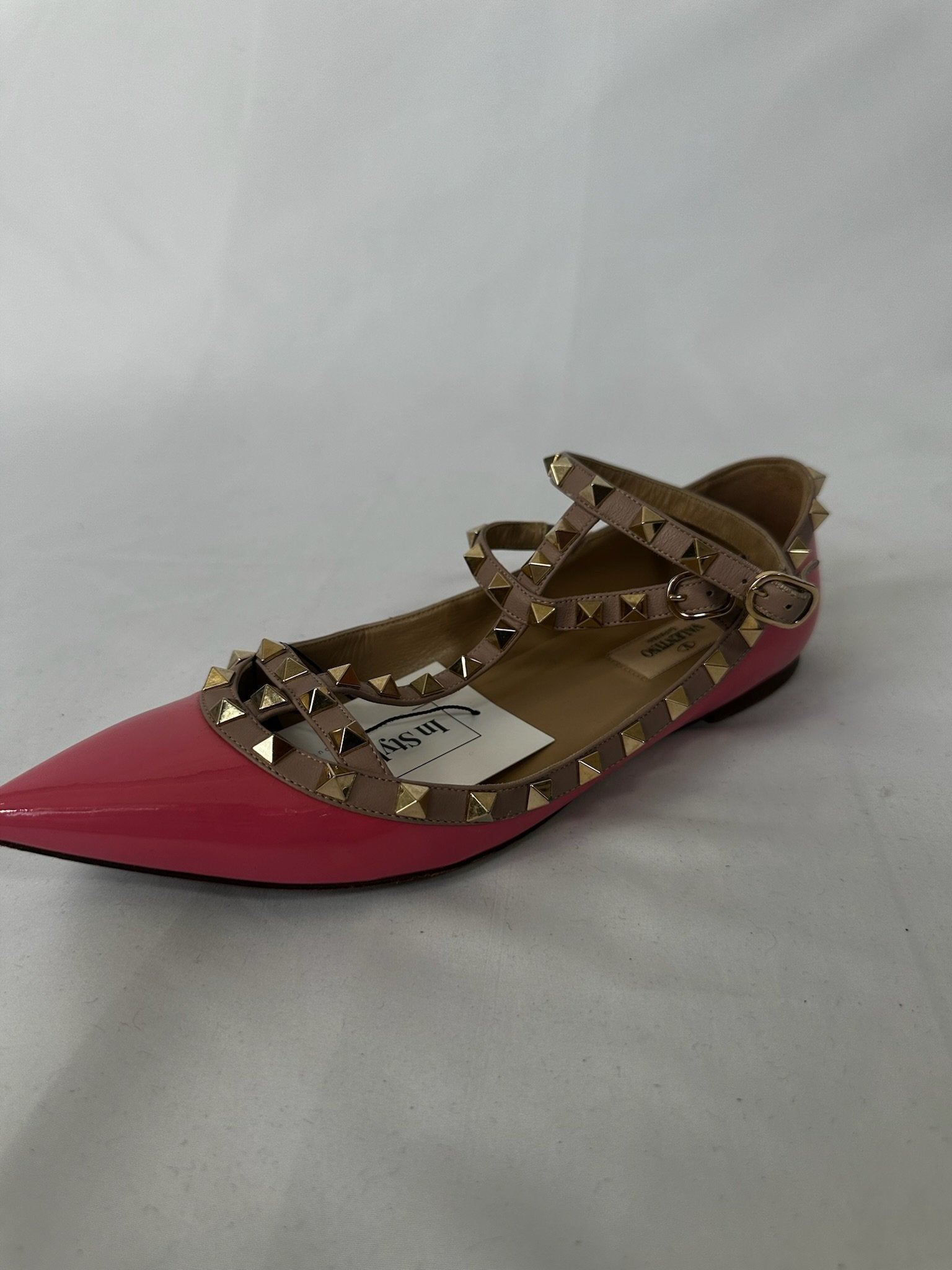 Valentino Pink Stud Pumps - 6.5