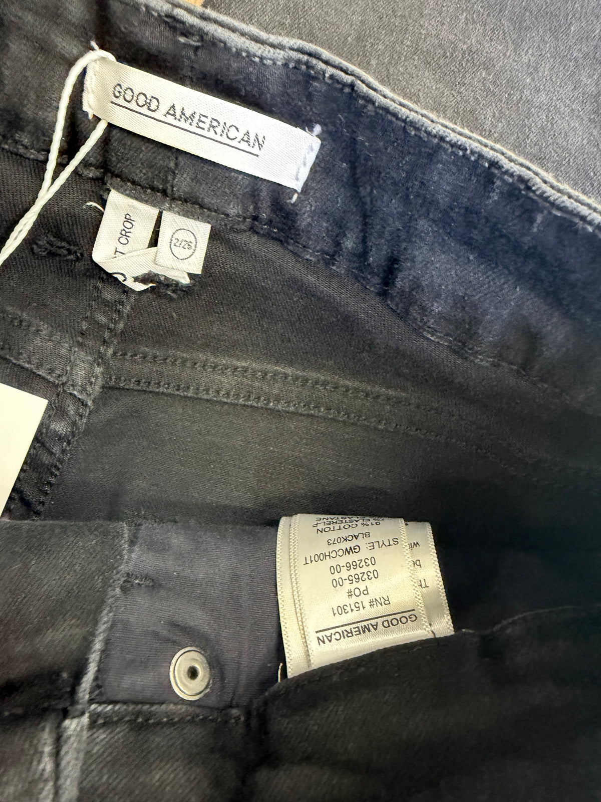 Preloved Good American Jeans Waist 26 Black