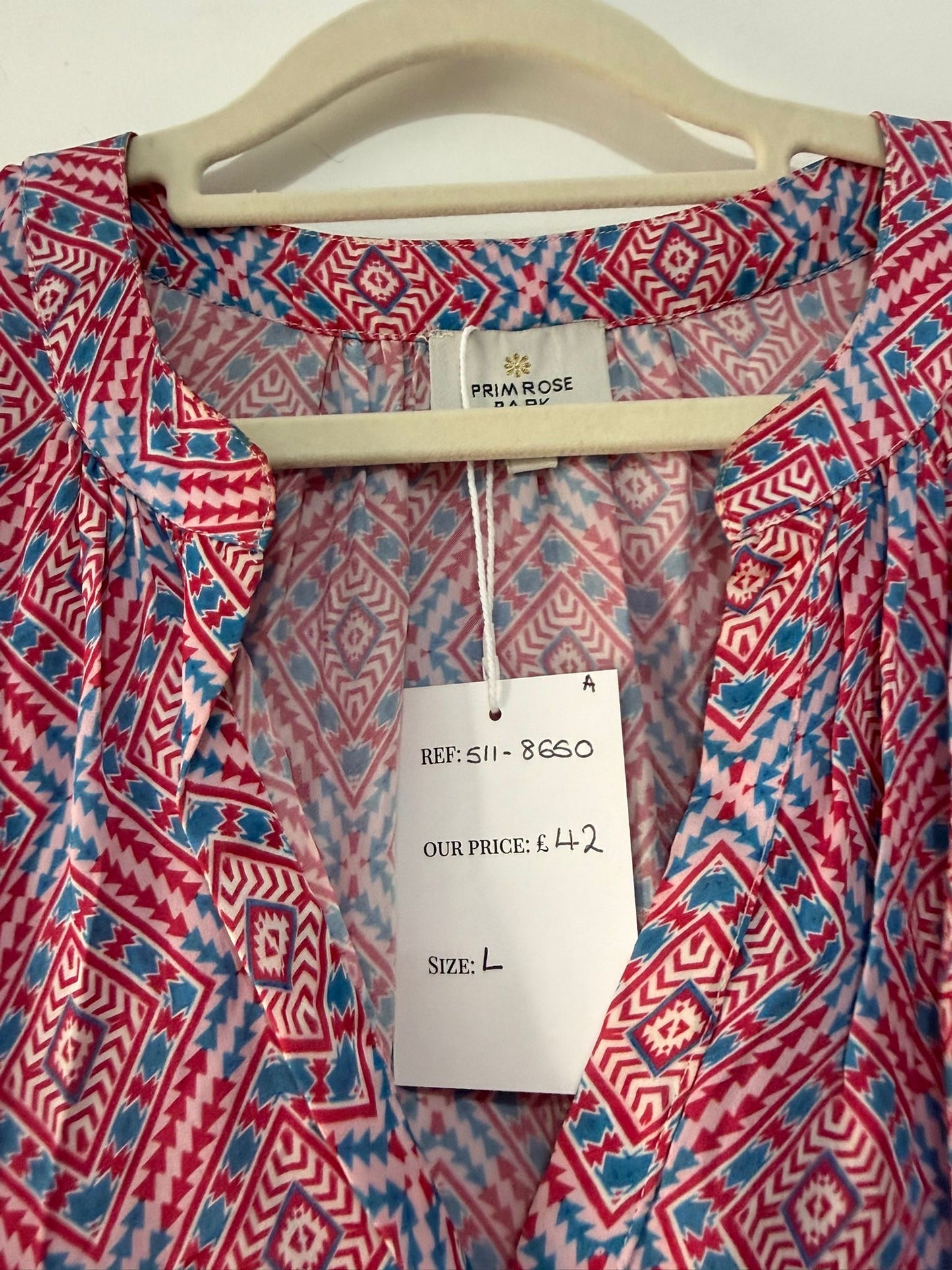 Preloved Multicoloured Primrose Park London Blouse, Size L