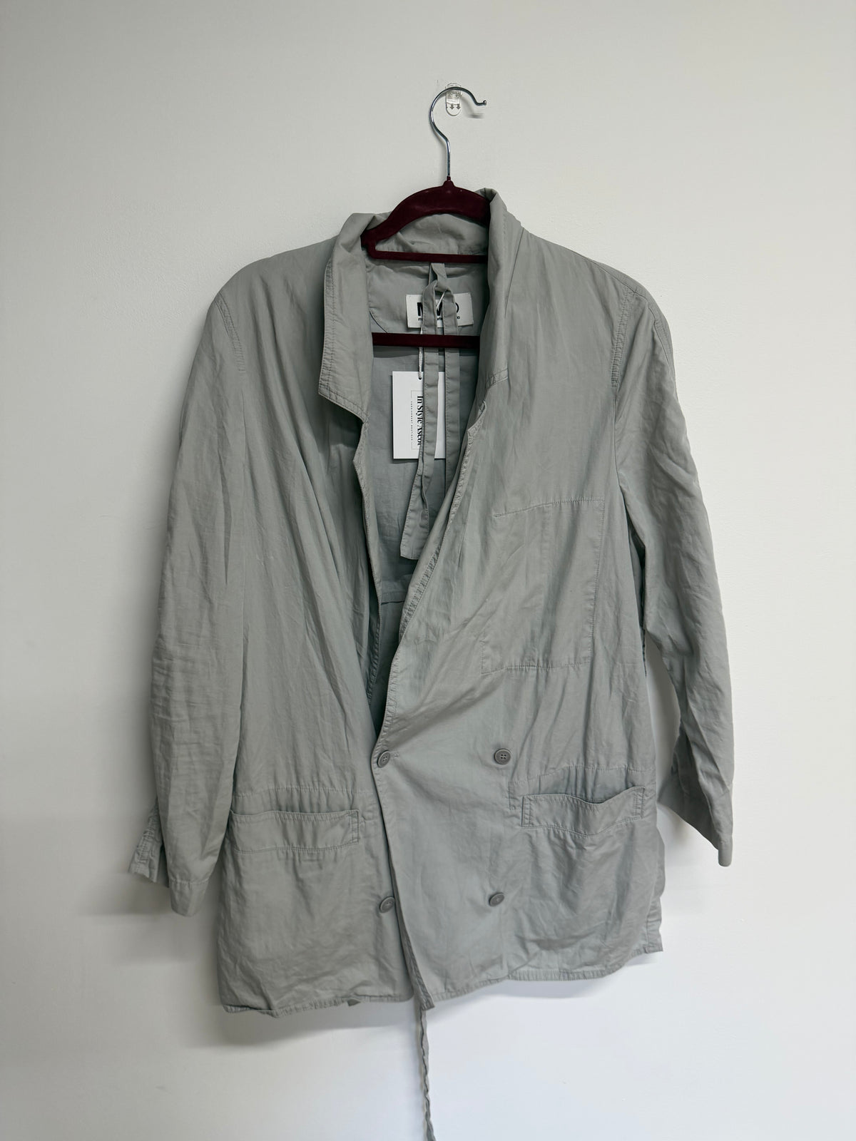 Preloved Maison Martin Margiela Jacket Size 8 Grey