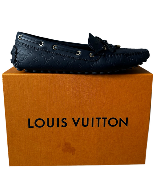 Navy Louis Vuitton Shoes, 7