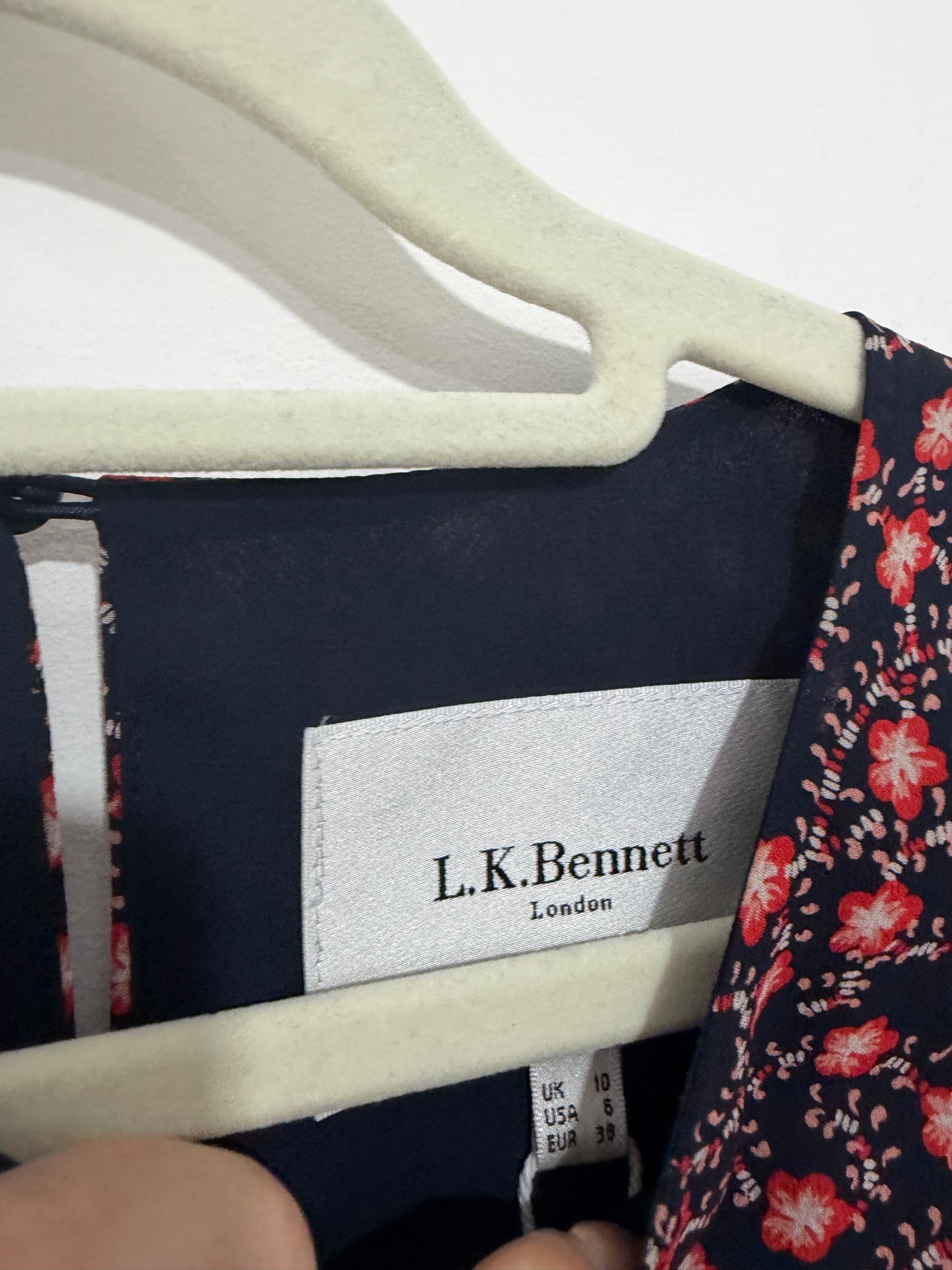 Pre-owned Spotty L.K. Bennett Dress, UK 10