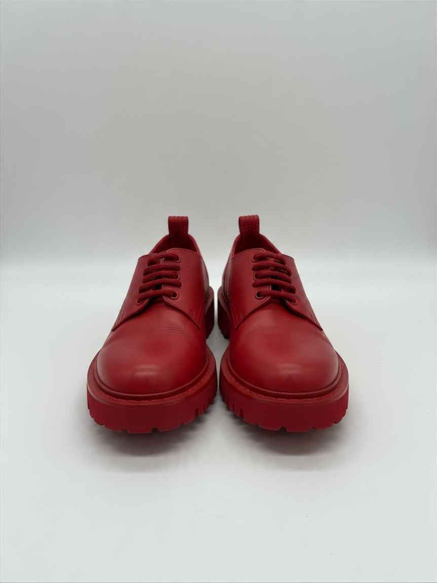 Preloved Red Valentino Loafers Size UK 2.5 Red