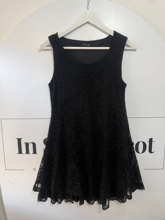 Black Stella Dress, Small