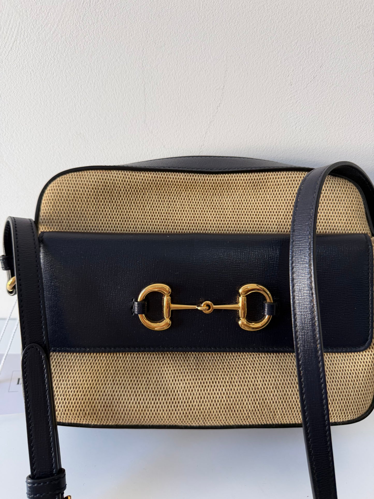 Preloved Horsebit 1955 Gucci Pocket Camera Bag, 2016-2023