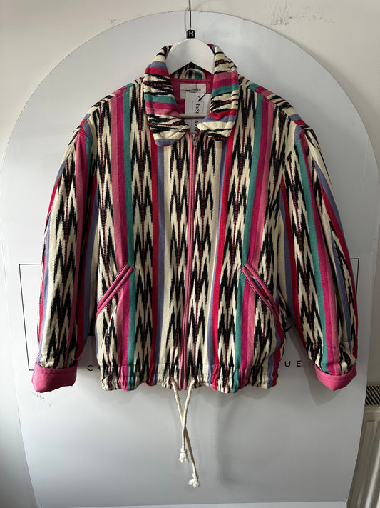 Isabel Marant Étoile Ikat Jacket, Size 40 (Size 12)