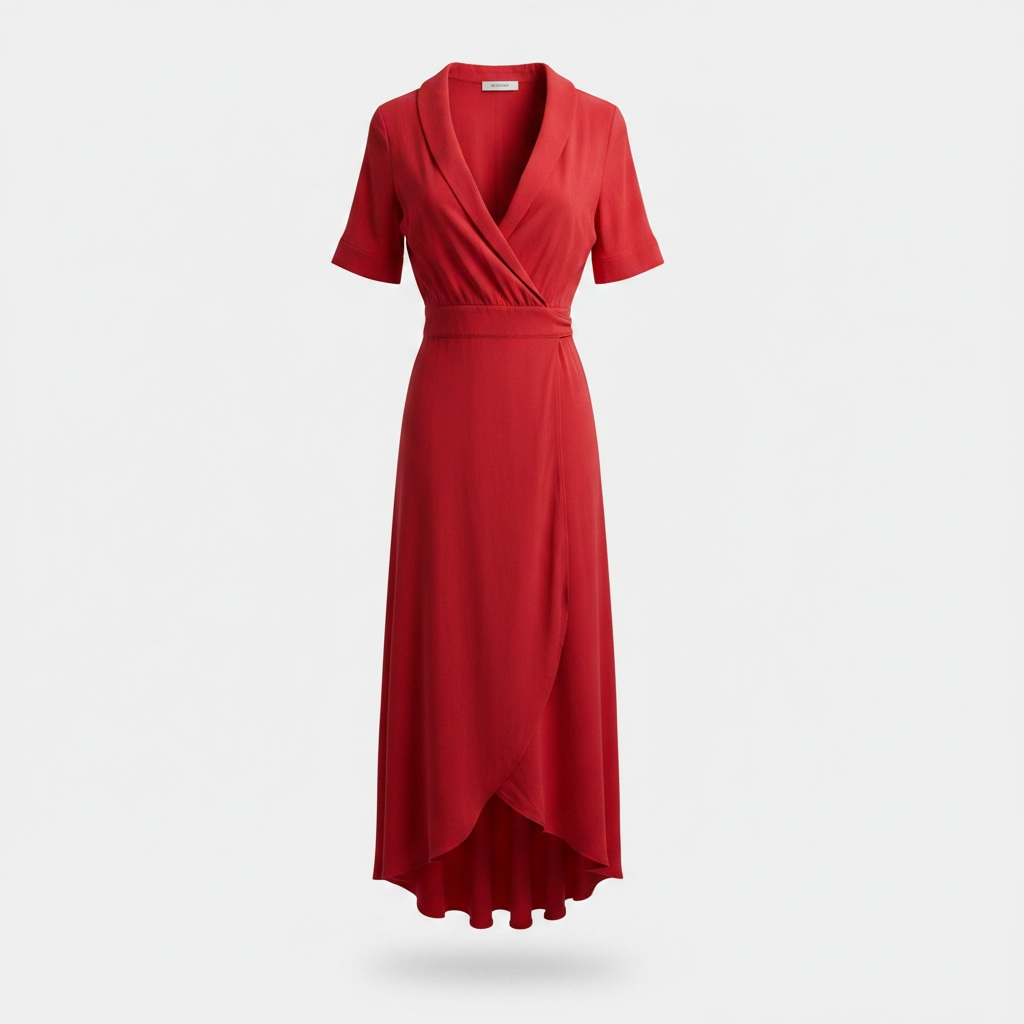 Preloved Red Equipment Dress, 12
