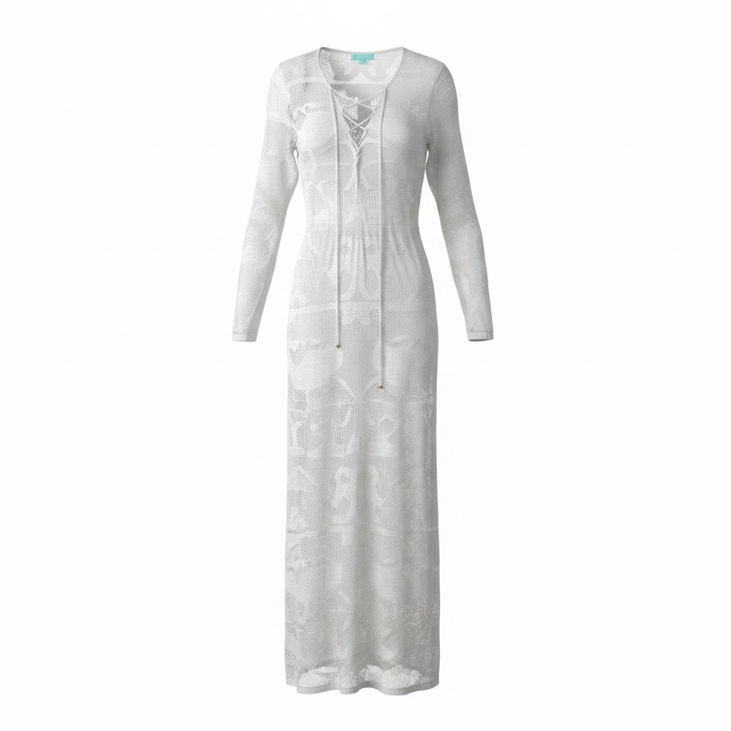 Pre-loved Silver Melissa Obabash Dress, M