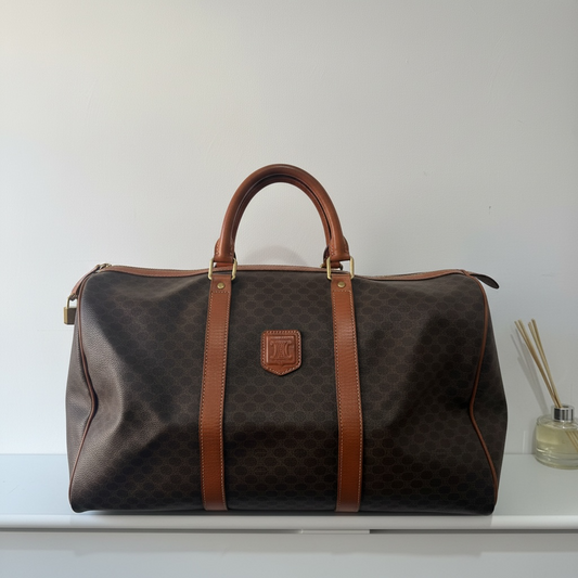 Pre-owned, Monogram Celine Holdall Keepall, Boston 50