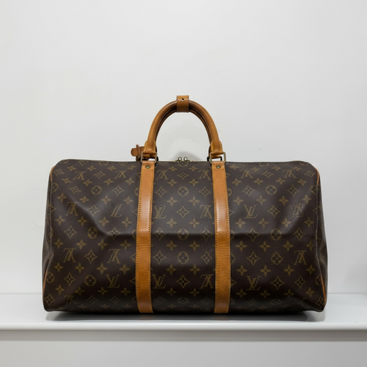 Monogram Louis Vuitton Holdall Keepall, 50