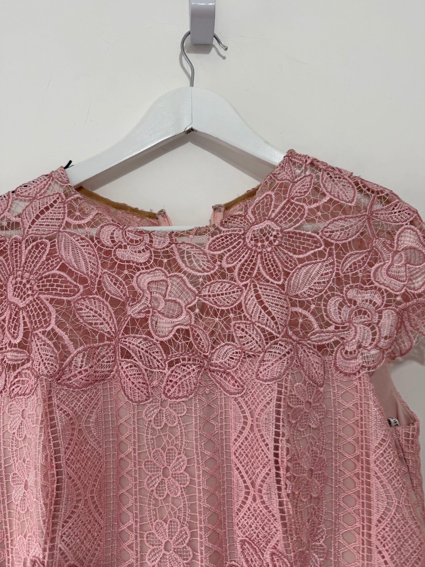 Preloved Pink Tadashi Shoji Dress, Size 10