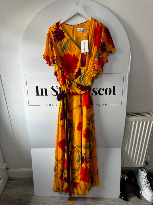Orange DVF Dress, XL