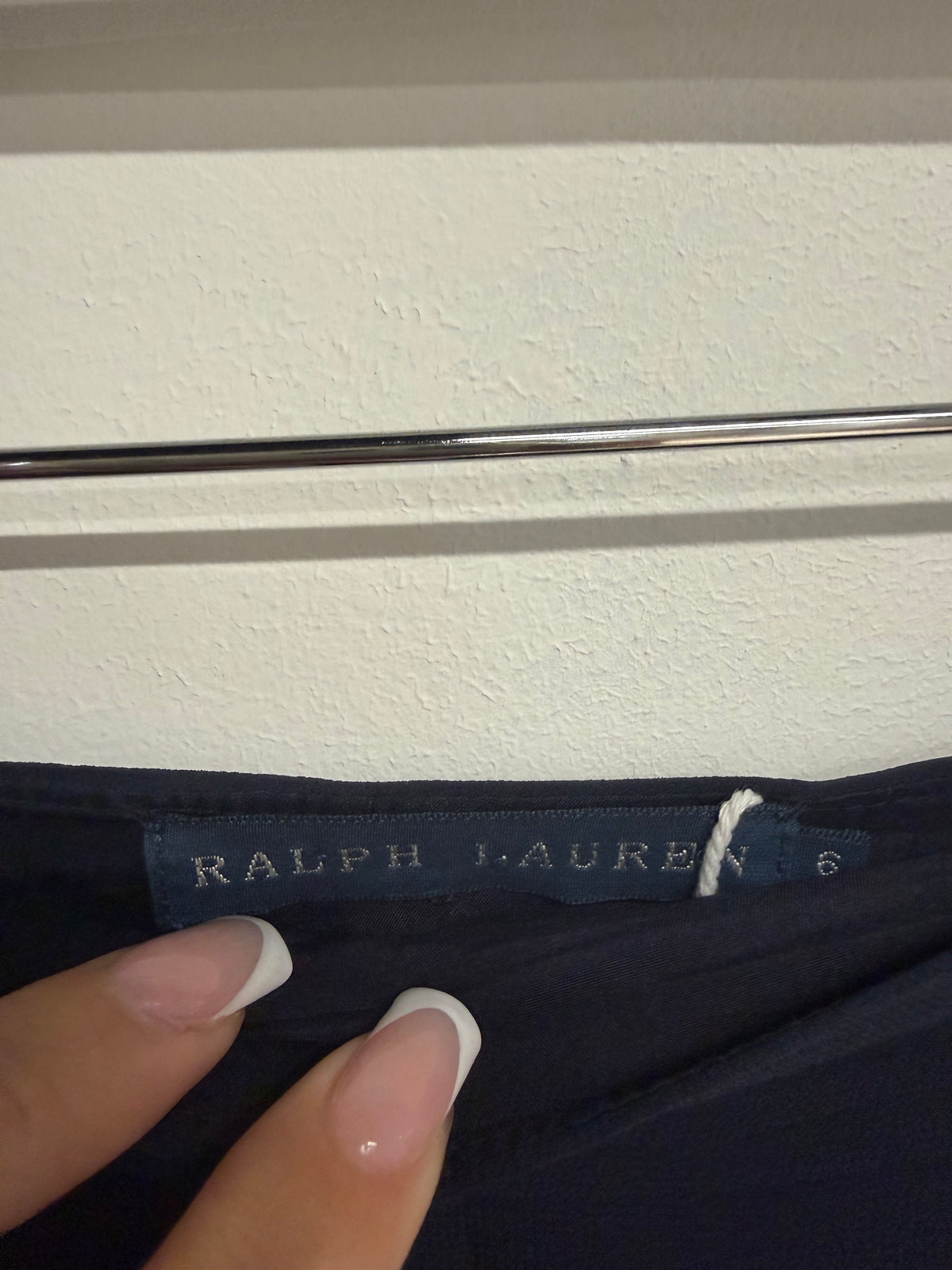 Preloved Ralph Lauren Skirt Size 10 Navy