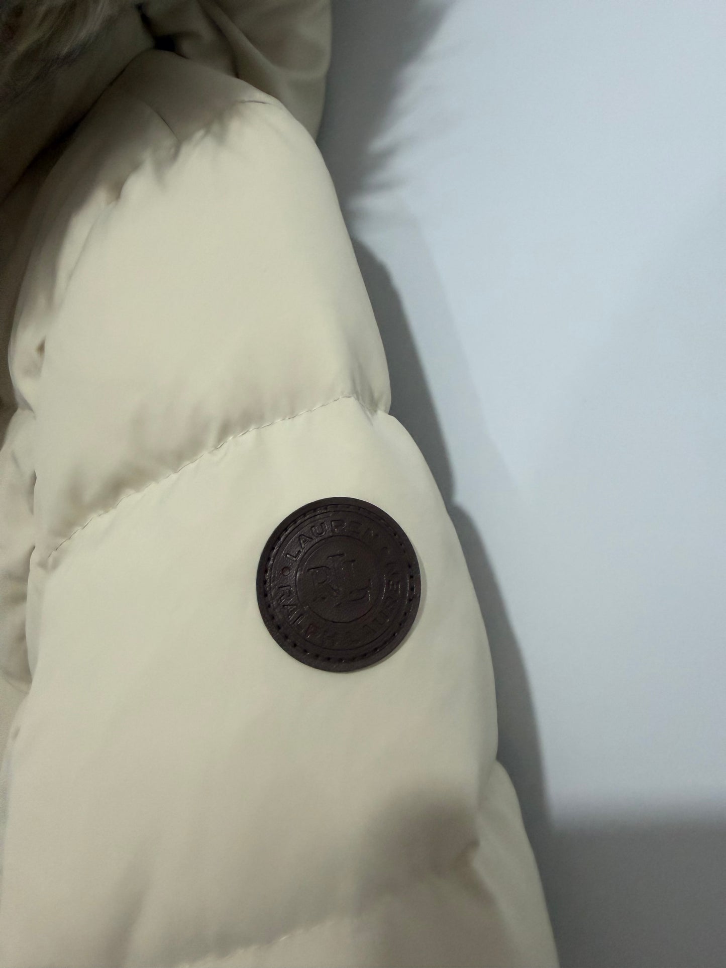 Cream Ralph Lauren Coat, Small