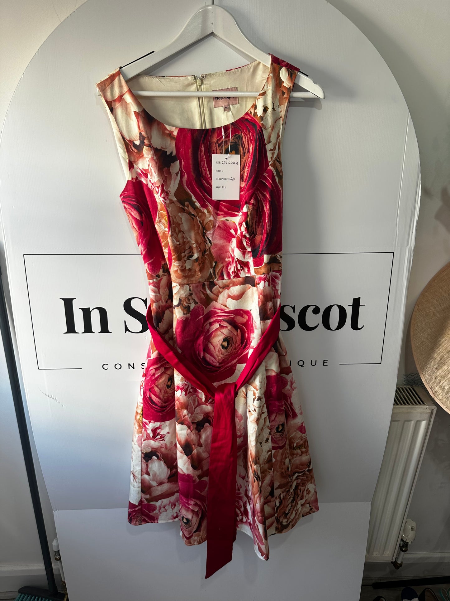 Pink Phase Eight Dress, 14
