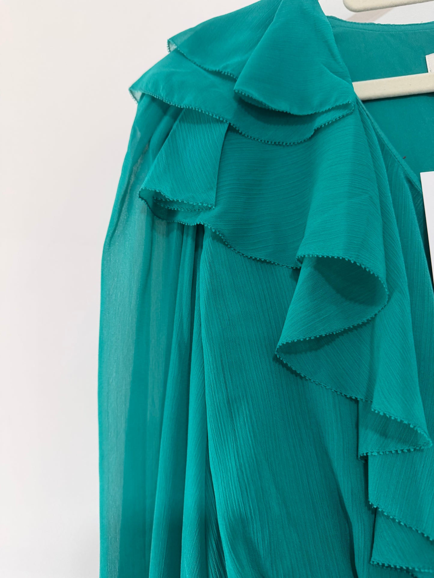 Preloved Turquoise Ted Baker Dress, Size 10