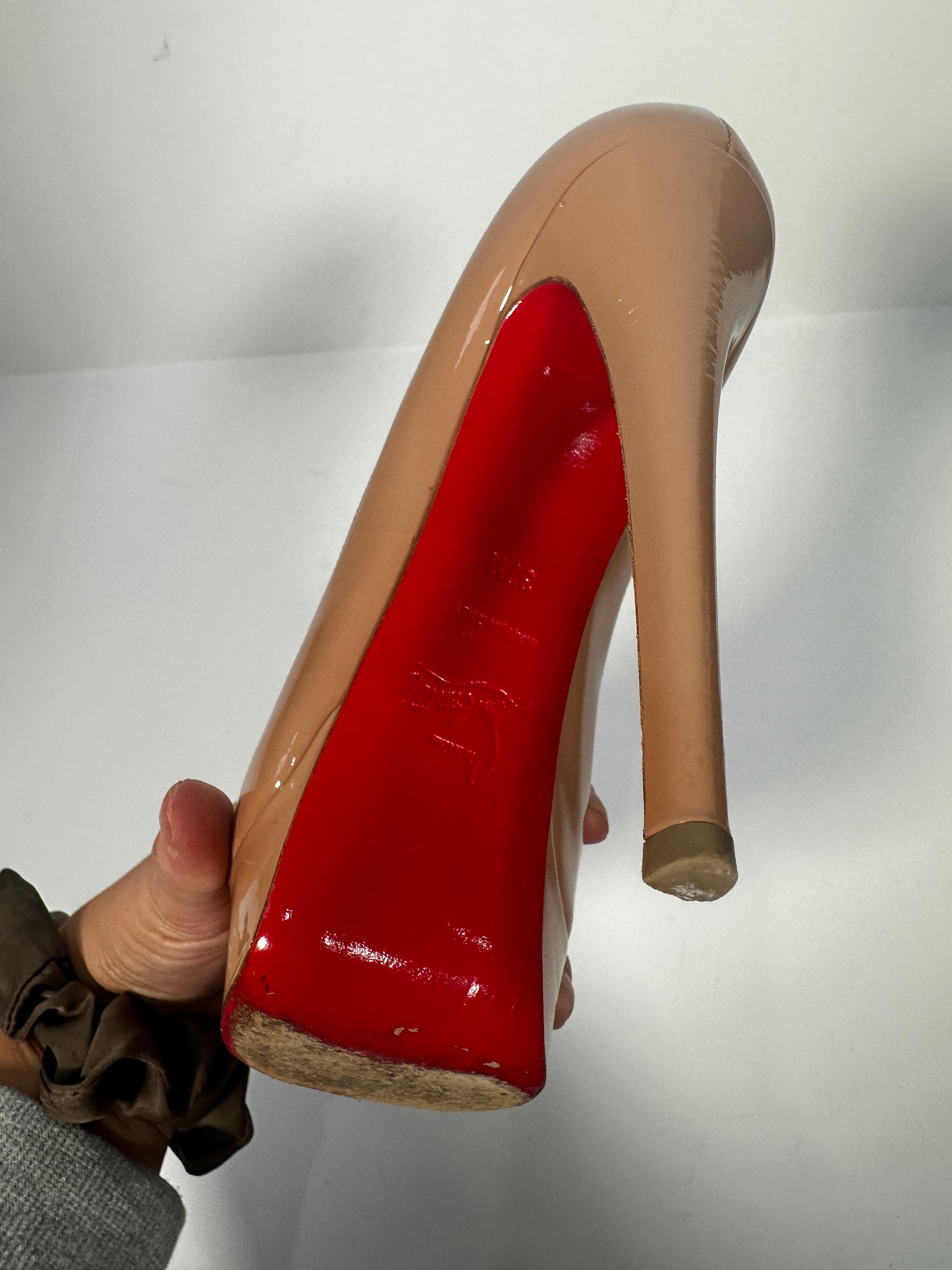 Nude Christian Louboutin Heels, 4.5