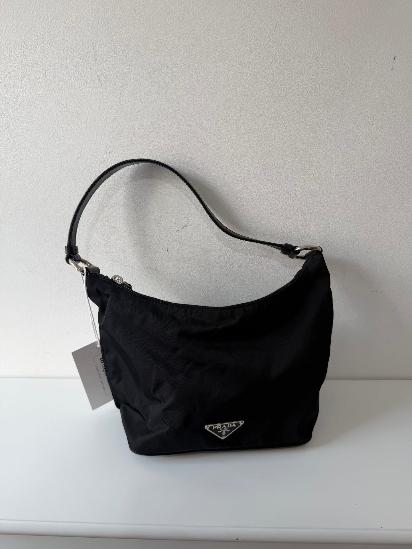 Preloved Black Prada Handbag