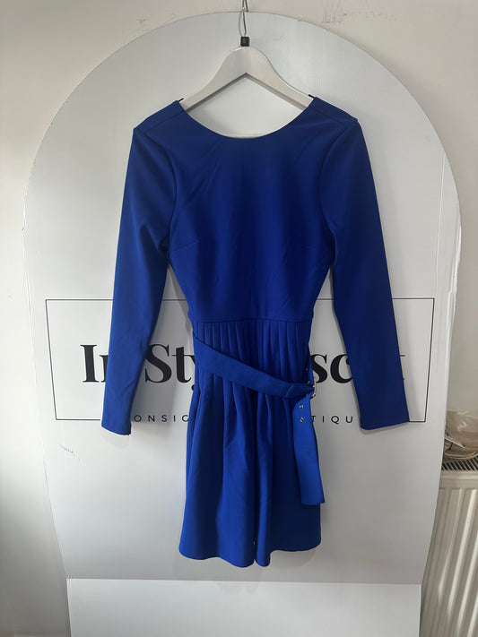 Blue Karen Millen Dress, Size 8