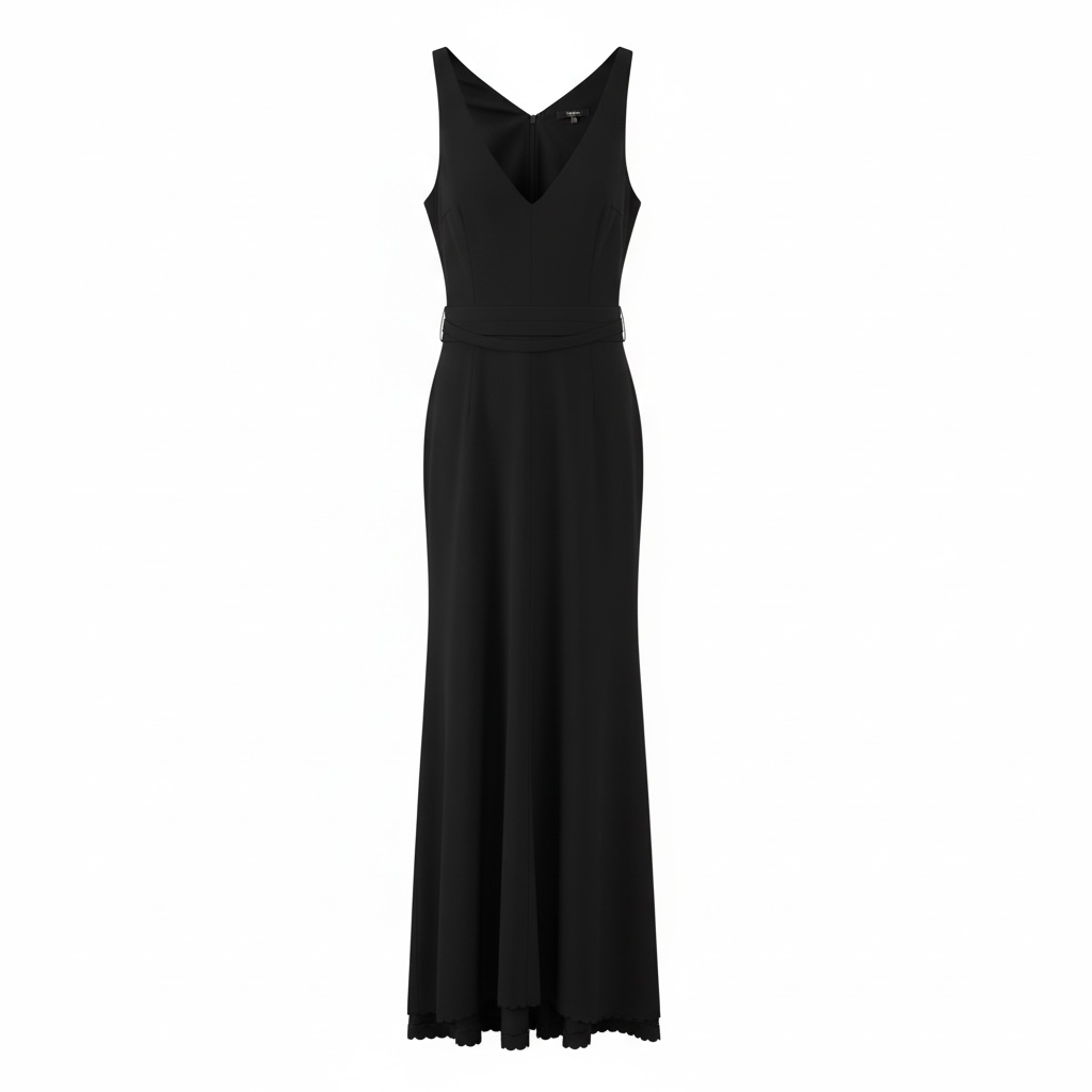 Pre-owned, Black Hugo Boss Dress, Size 12