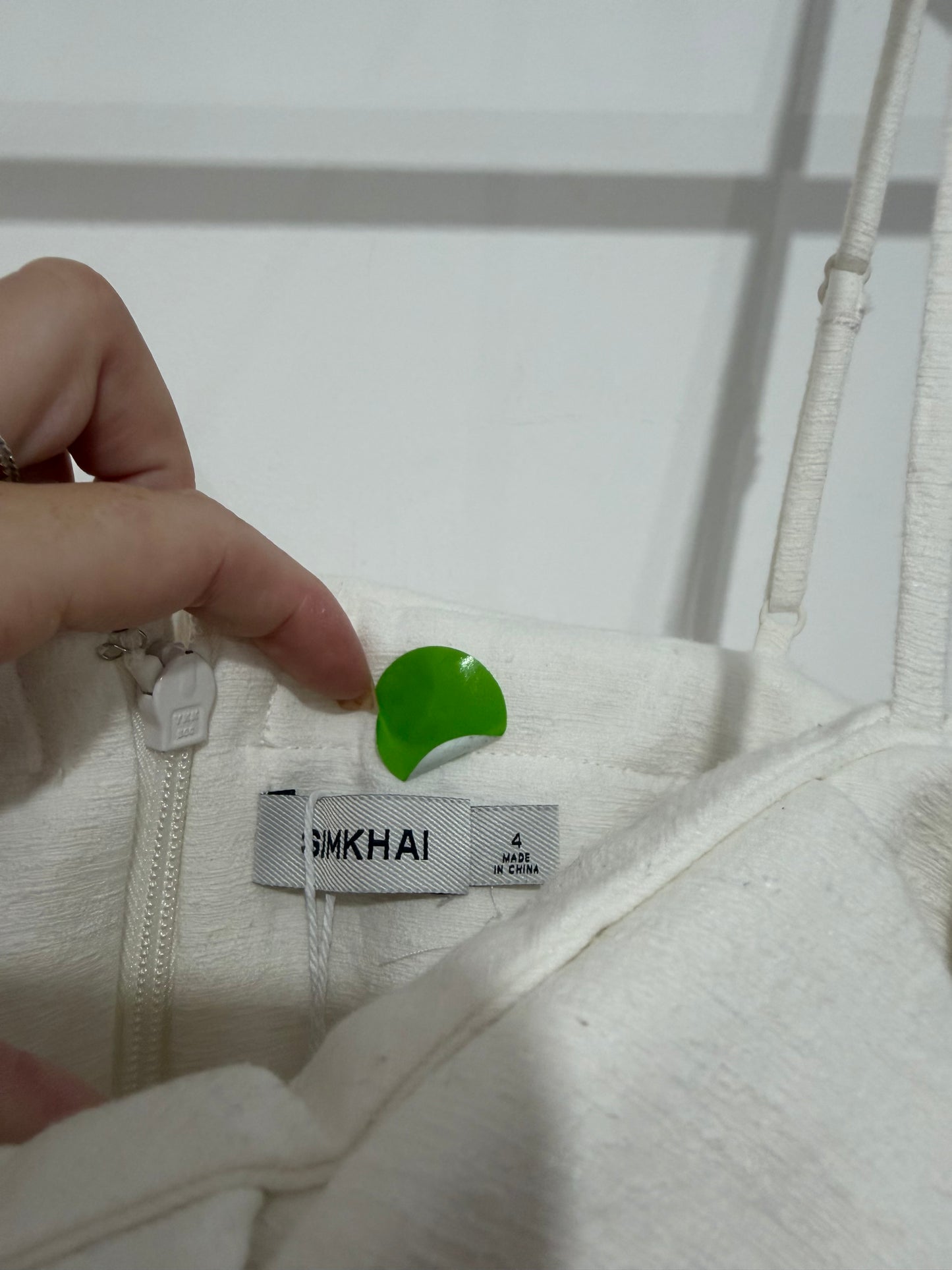 Pre-owned, Cream Simkhai Dress, Size 8