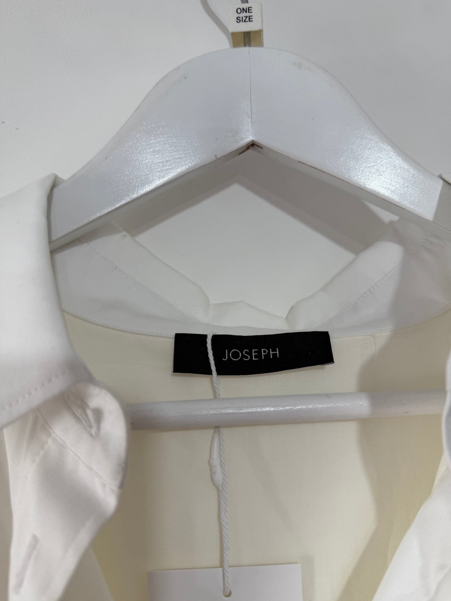 Pre-owned, White Joseph Shirt Dress, One Size