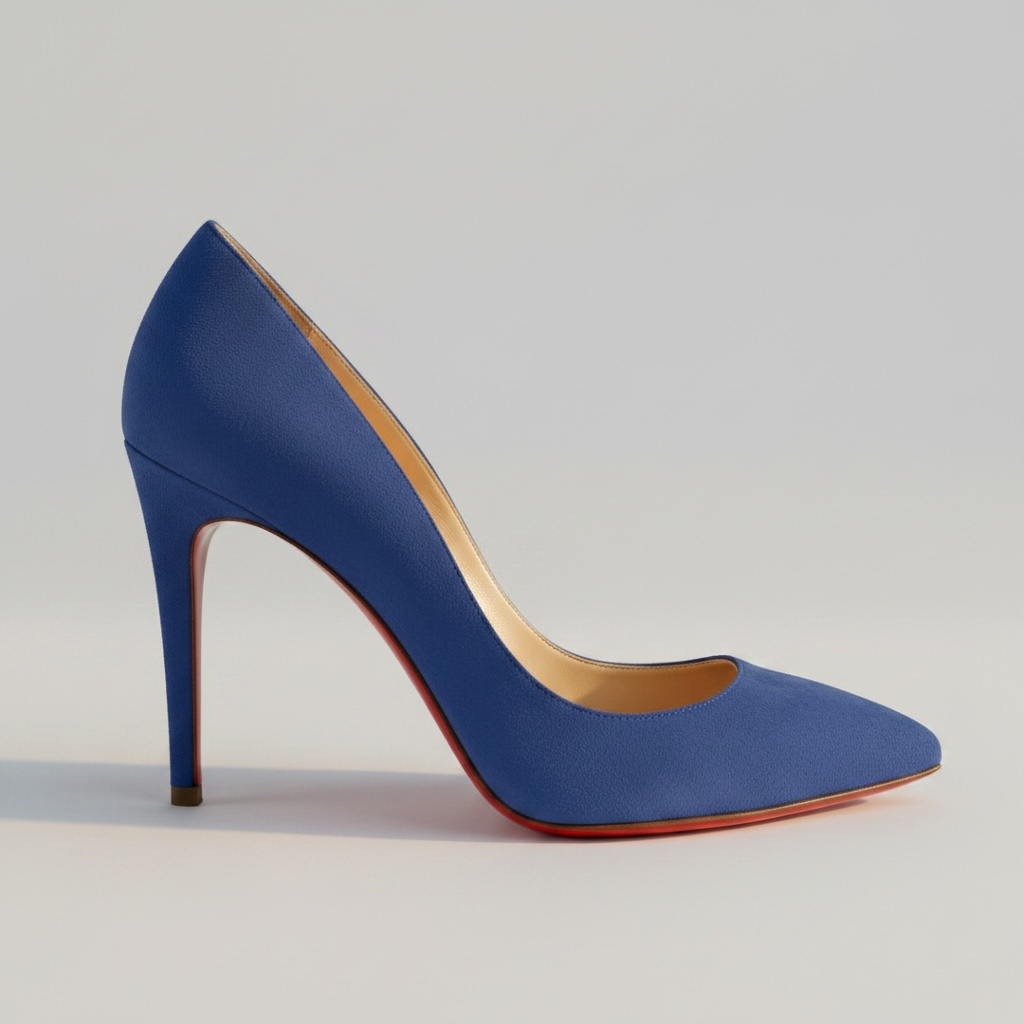 Preloved, Blue  Christian Louboutin Heels, Size 39 - UK 6