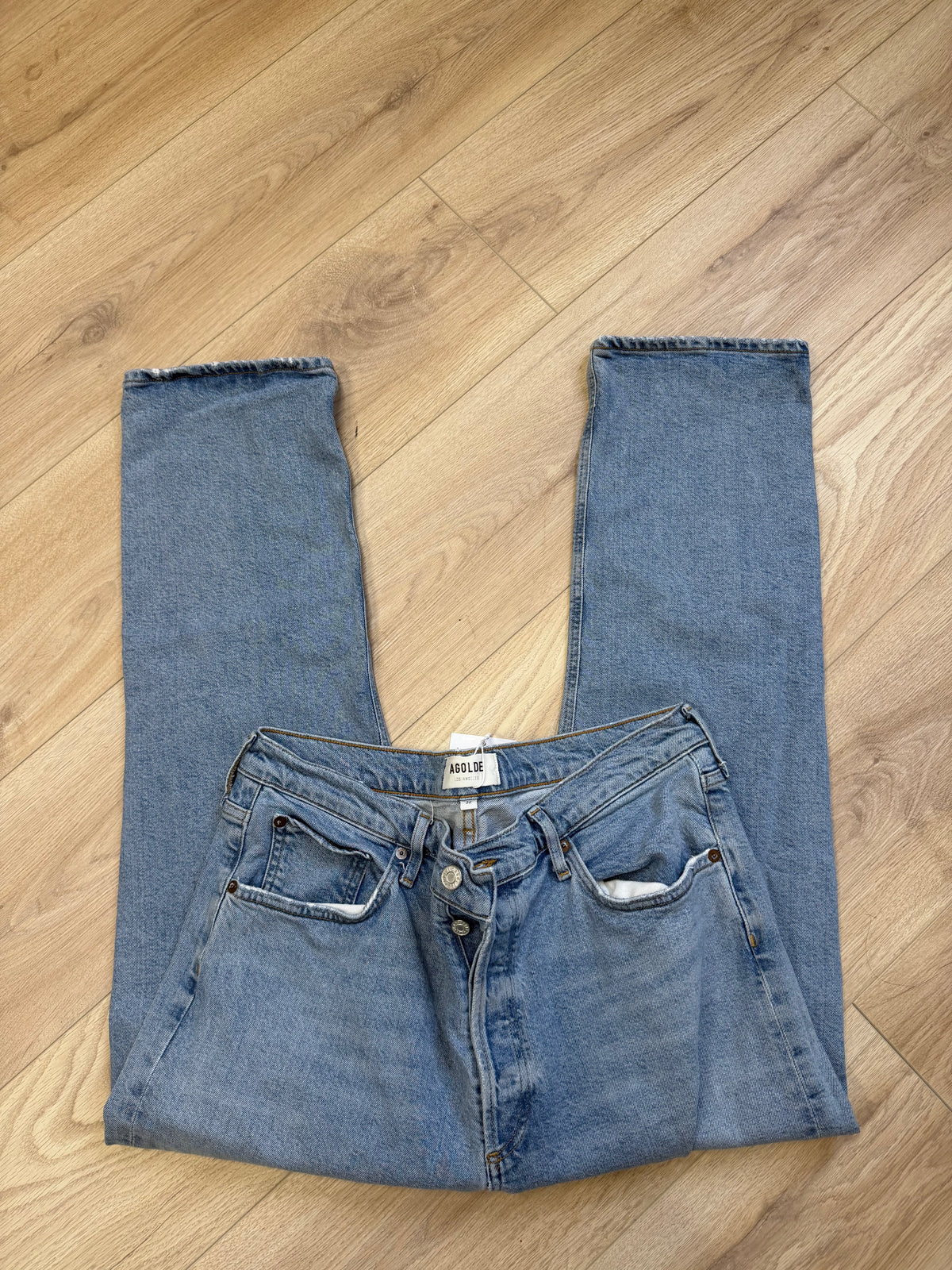 Preloved Agolde Jeans Size 14-16 Blue
