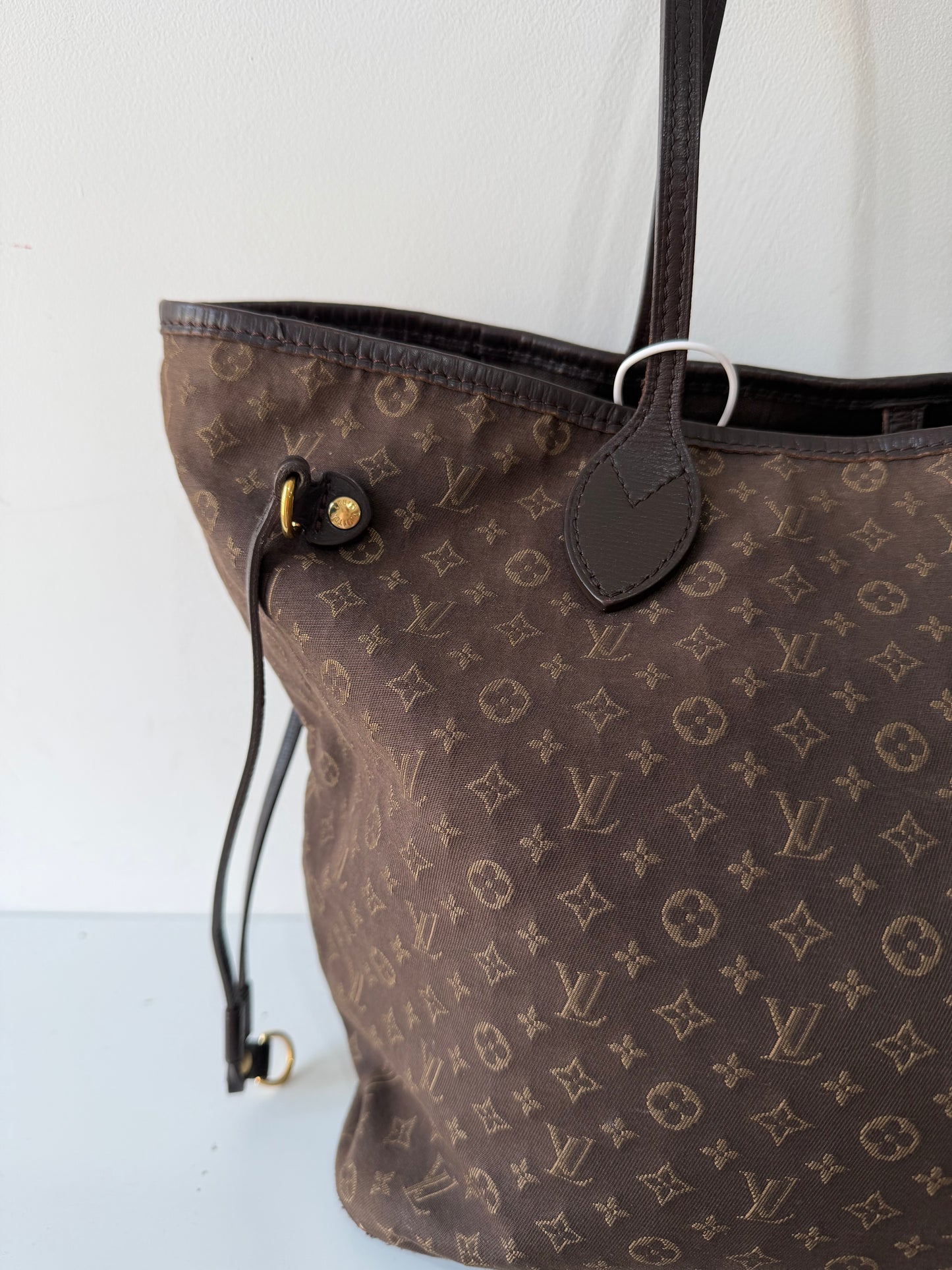 Pre-Loved Brown Monogram Neverfull MM in Idylle Louis Vuitton  Handbag