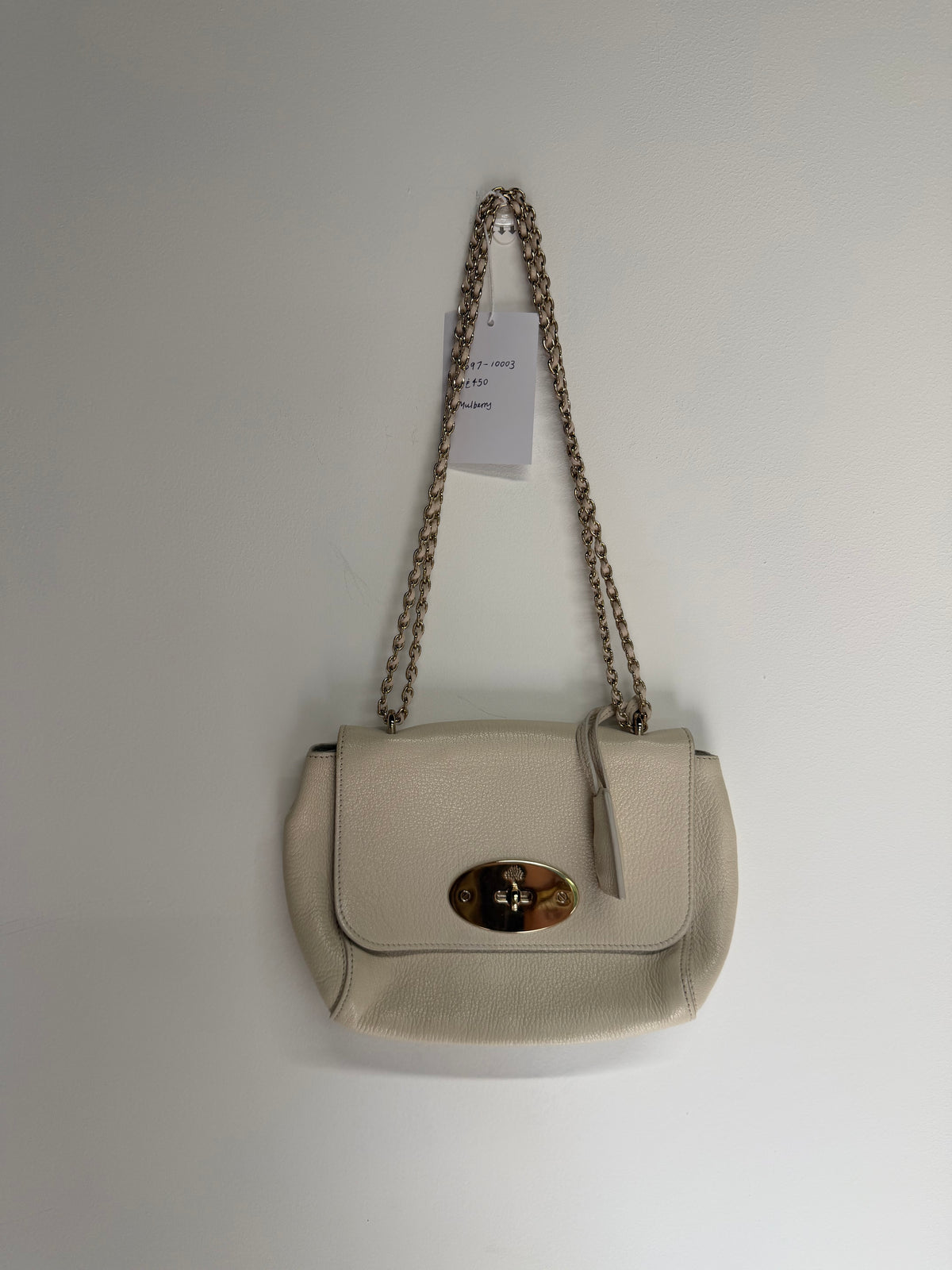Preloved Mulberry Handbag Off White
