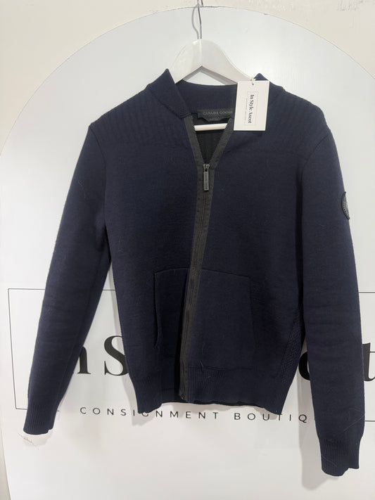 Navy Canada Goose Jacket, Size Small