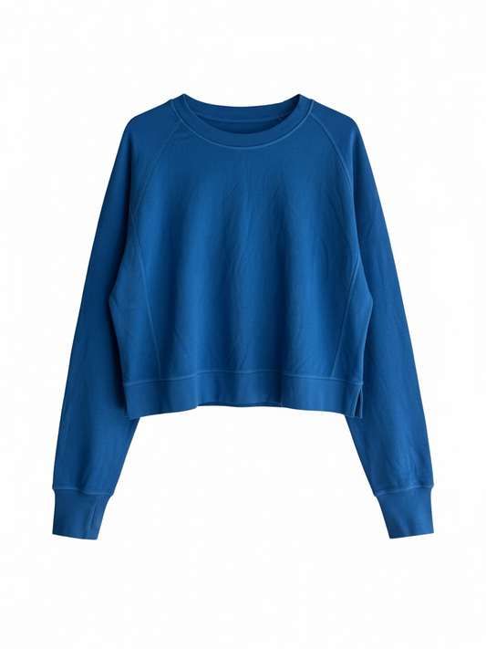 Brand New with Tags Sweaty Betty Sweater Size XL Blue