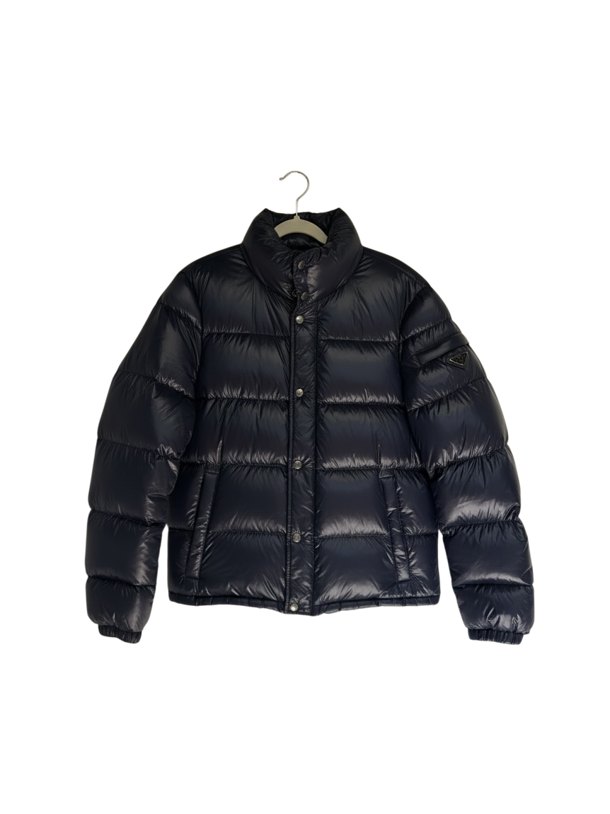Preloved Prada Coat Size Small Navy