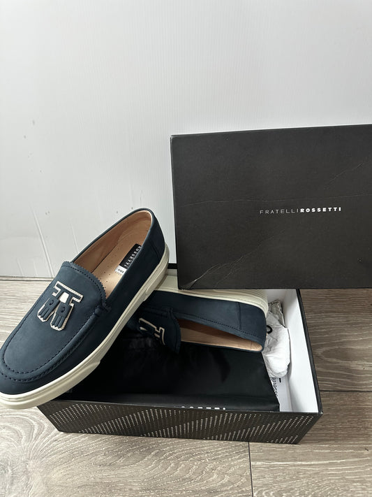 Navy Fratelli Rossetti Shoes, 5